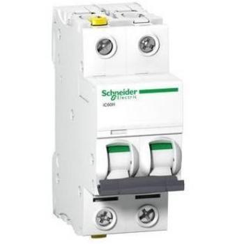 Mini Interruttore 2 Poli 4A Curva C Acti9 iC60H