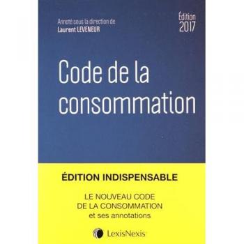 Code de la consommation 2017