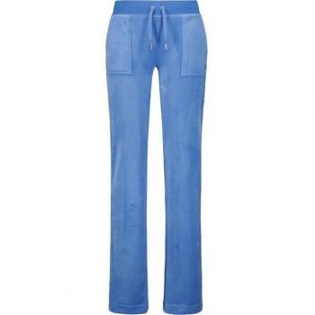 JUICY COUTURE Trainingshosen “Del Ray” – Damen – Velour‑Material – EU Gr. S – 95 % Polyester, 5 % Elastan