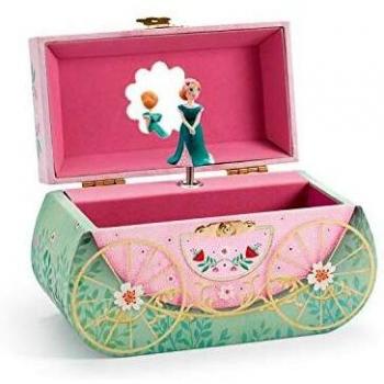 Djeco Princess Carriage Ride Trinket Box