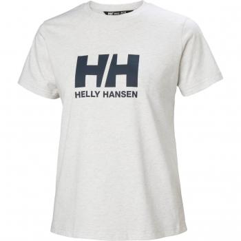 Camiseta Helly Hansen Logo 2.0 Gris para Mujer