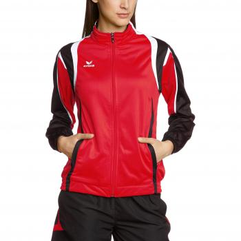 ERIMA RAZOR Line Poly Track Jacket for Women, Size 20 – Red/Black/White