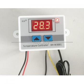 10A Digital Temperature Control Switch AC 220V -50°C to +110°C with NTC10K L Probe
