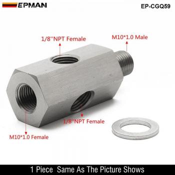 EPMAN Oil Pressure Sensor Tee NPT Adapter EP-CGQ98