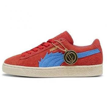 Rotes Puma Sneaker‑Set Suede One Piece, Größe 01