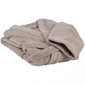 Albornoz | Modelo Abisinia | Color Beige | 100 % algodon | Gramaje 500 g/m² | Varias Tallas