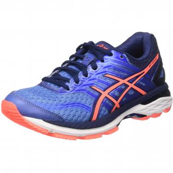 Asics Damen GT-2000 5 Jogging Schuhe, Blau (Regatta Blue/Flash Coral/Indigo Blue), 37.5 EU