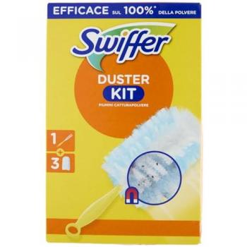 Set di Pulizia Swiffer Duster: Manico + 3 Catturapolvere