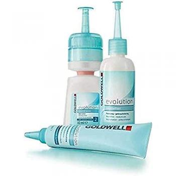 Goldwell Evolution Perm 2 Set Dauerwellenbehandlung (Well-Lotion, 80 ml + Fixierung, 100 ml + Interfluid, 30 ml)