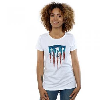 Classic Captain America Flag Cotton Top