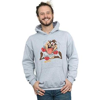 Grey XL Taz Love Hoodie – Looney Tunes Men's Collection