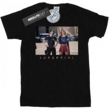 Supergirl TV-Serie Damen Baumwoll-Boyfriend-T-Shirt