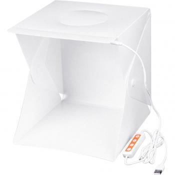 22cm Foldable Photo Studio with Color Background and Easy Setup