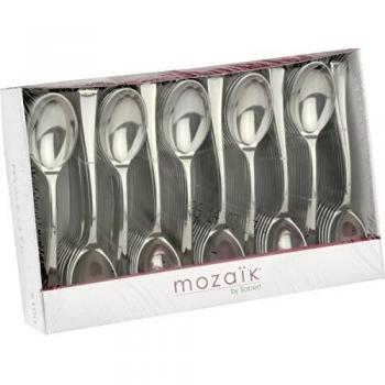 Cucchiaio monouso mini silver cm.10 confezione da 100 pz