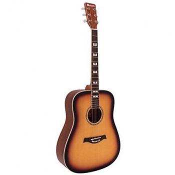 Guitare Western Sunburst DIMAVERY STW-40