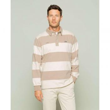 Polo Rugby Beige Oscuro