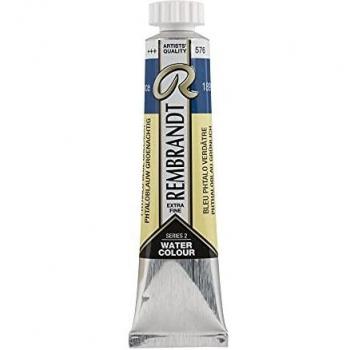 Phthalo Blau-Grün 576 von Rembrandt – Wasserfarben-Tube für Profis