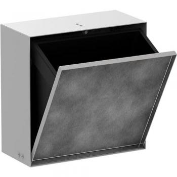 Poubelle intégrée Hansgrohe XtraStoris Rock – Porte carrelable