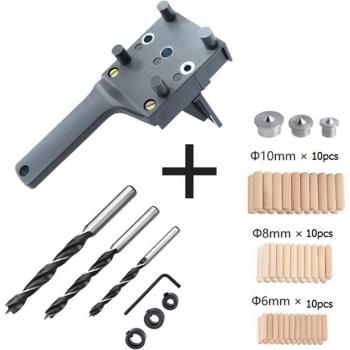 Woodworking Doweling Hole Saw Tools Set 41Pc