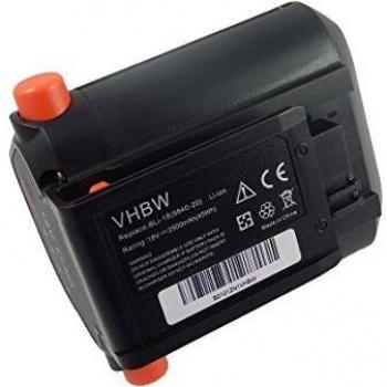 Batería Recargable 2500 mAh 18 V – Compatibilidad Gardena THS Li‑18/42