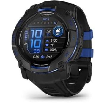 Reloj GPS Garmin Instinct® 3 50 mm – Negro, Correa de Silicona Negra