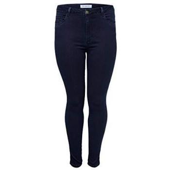 ONLY Carmakoma NOS Damen Caraugusta Hw Skinny Bb Dbd Noos Jeans, Dunkelblau