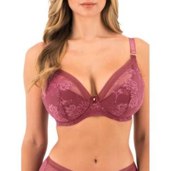 Pink Fantasie Fusion Lace Underwire Padded Plunge Bra – 30E