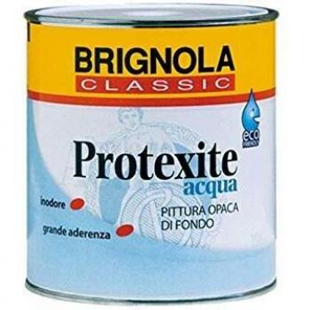 Pittura Opaca Bianca Brignola Protexite, 750 ml – Finitura su Legno