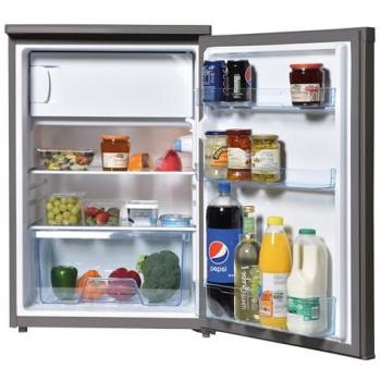 Under‑Counter Fridge with Ice Box – Inox Finish