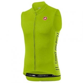 Castelli Herren Entrata V‑Offen Shirt, Chartreuse, XXL