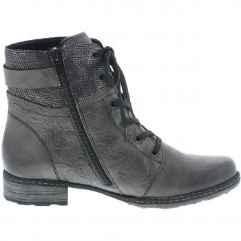 Damen Bootie Flachschuh mit Einlegesohle – Modell D4379