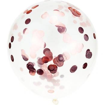 Globo de látex con lentejuelas, decoración para bodas, 5 uds./12