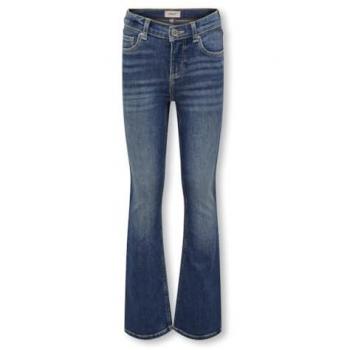 Jeans Flared Rosa Intermedio Rea1319 Blu Denim