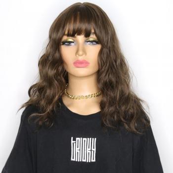 Sivir Ombre Brown Bangs Wig for Cosplay