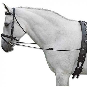 Waldhausen One‑Size Elastic Side Reins – Black