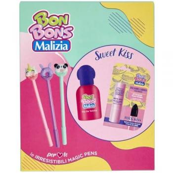 Bon Bons Sweet Kiss da Malizia: kit con balsamo, profumo e penna