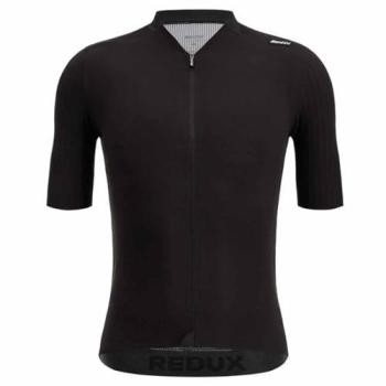 Santini Maglia Redux Speed Black Maniche Corti