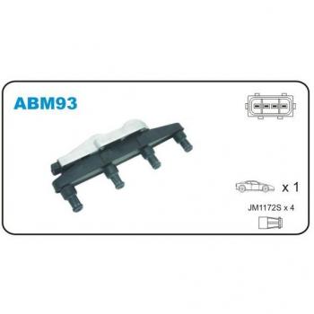 Bobine d'allumage JANMOR ABM93 pour FELICIA 1 Kombi