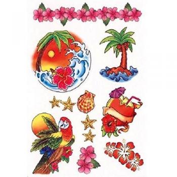 Herma 6748 Glitzer Tattoos Hawaii