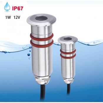 1W Außenbodenlampe IP67