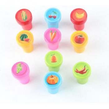 10pcs Kids Seal Stamps Set