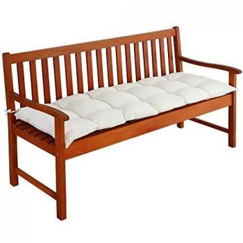 DETEX® Bankauflage Viskoeffekt 145x45x8cm Creme