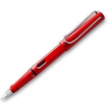 Lamy Safari Estilográfica Roja