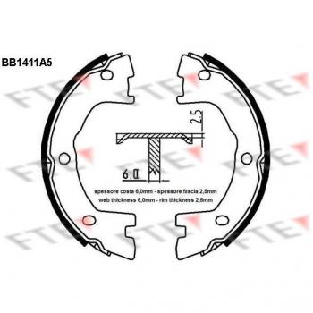 FTE 9100144 Handbremsensatz