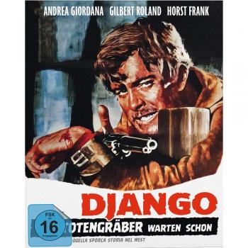 Enzo Girolami Django – Les Tombeaux des Morts Attendent – Médiaboek – Couverture A + DVD [Blu‑ray]