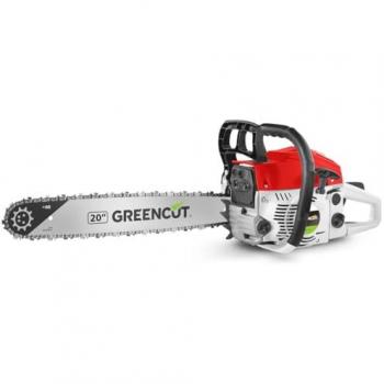 Motoseghe GreenCut 65cc 3.8 CV – 20 Lama, 5.65 kg, Guaina GS650X