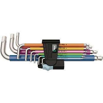 Wera 3950 Spkl/9 Metric Hex Key Set