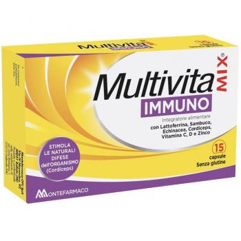 MULTIVITAMIX Immuno 15 Cps