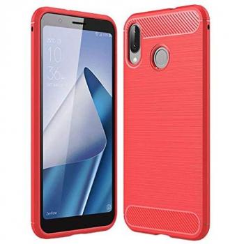 MTP Cover in TPU Effetto Spazzolato per ASUS Zenfone Max (M1) ZB555KL