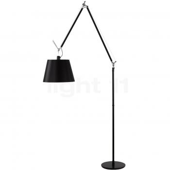 Tolomeo Mega Terra Schwarz mit Schirm Ø42 cm